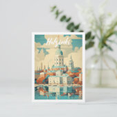 Helsinki Finland Beroemde Reisplaats Briefkaart (Staand voorkant)