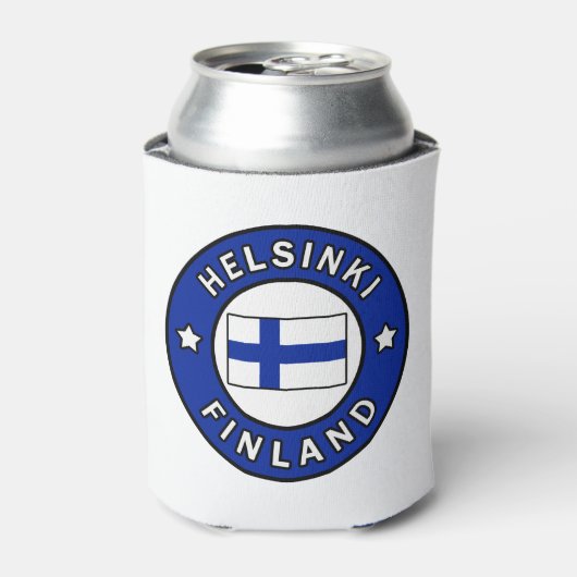 Helsinki Finland Blikjeskoeler (Blikje Voorkant)