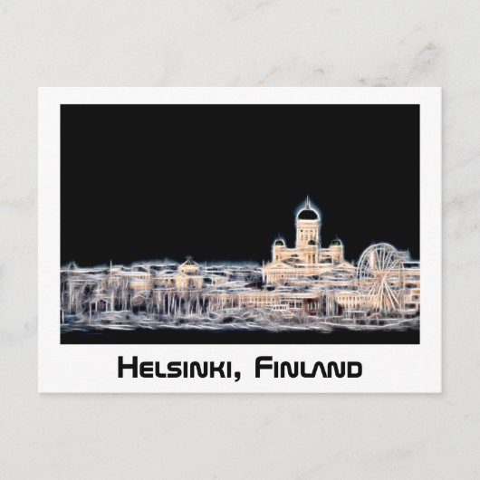 Helsinki, Finland briefkaart (Voorkant)