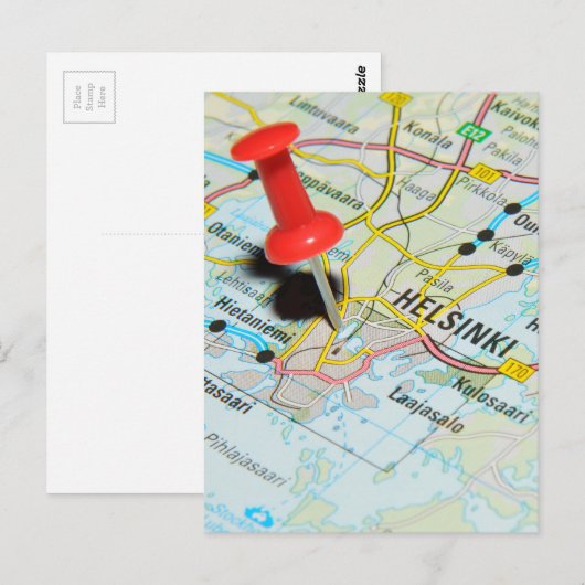 Helsinki, Finland Briefkaart (Voorkant / Achterkant)