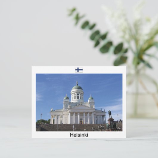 Helsinki - Finland Briefkaart (Staand voorkant)