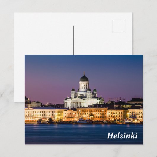Helsinki, Finland Briefkaart (Voorkant / Achterkant)