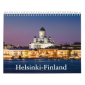 Helsinki-Finland Calendar Kalender (Hoes)