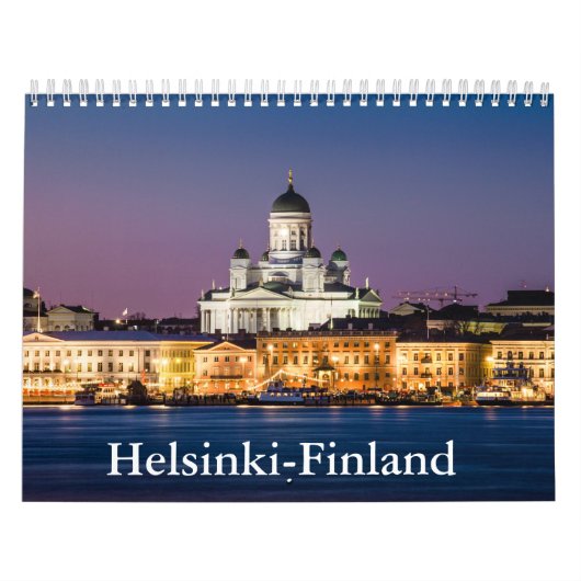 Helsinki-Finland Calendar Kalender (Hoes)