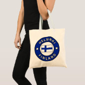 Helsinki Finland canvas tas (Voorkant (product))