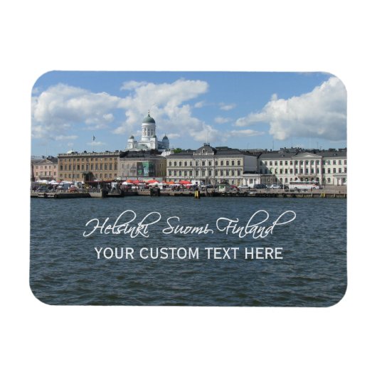HELSINKI Finland custom magneet (Horizontaal)