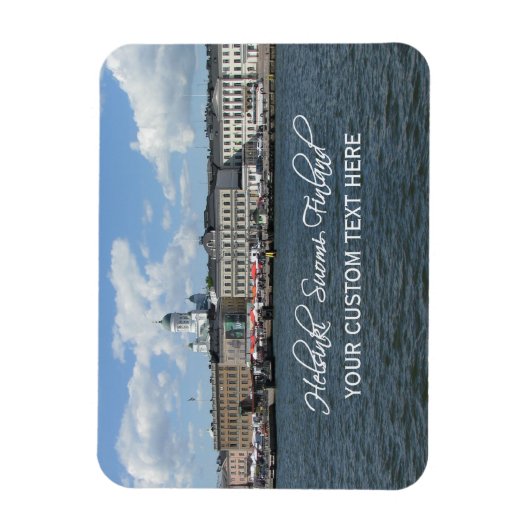 HELSINKI Finland custom magneet (Verticaal)