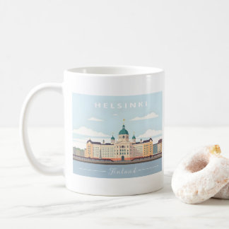 Helsinki Finland Kathedraal Pastelreizen Koffiemok
