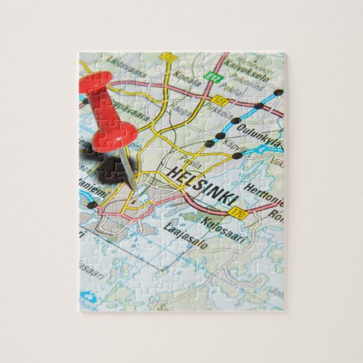 Helsinki, Finland Legpuzzel (Verticaal)