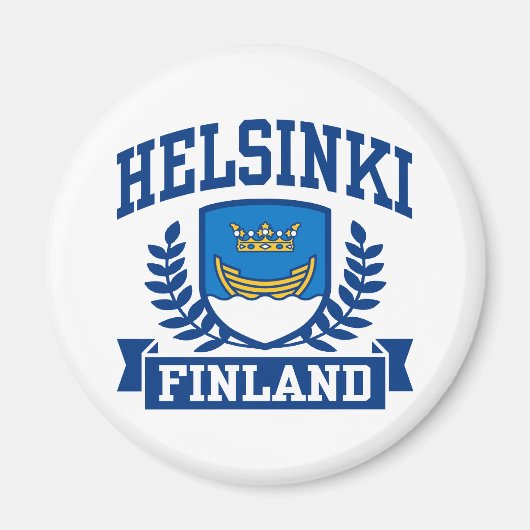 Helsinki Finland Magneet (Voorkant)
