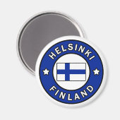Helsinki Finland Magneet (Voorkant / Achterkant)