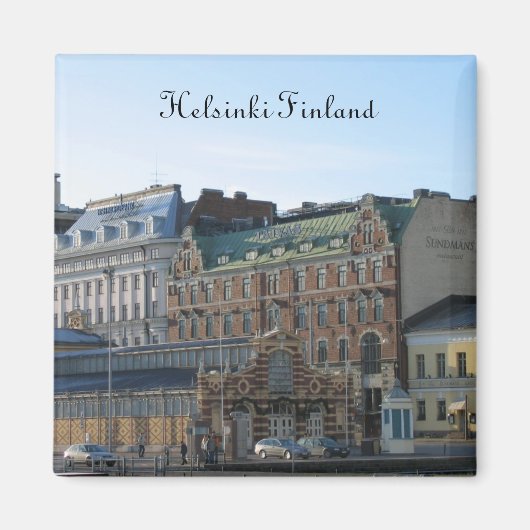 Helsinki Finland Magneet (Voorkant)
