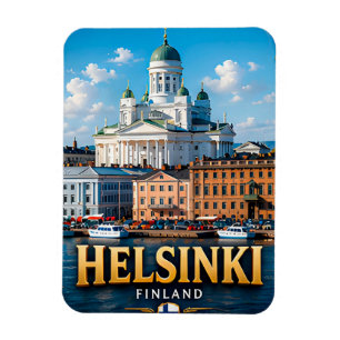 Helsinki Finland Noordse Hoofdstad Ontsnappen 🌊 Magneet