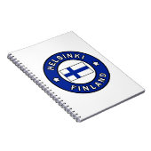 Helsinki Finland Notitieboek (Rechterzijde)