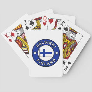 Helsinki Finland Pokerkaarten