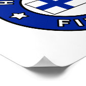 Helsinki Finland Poster (Hoek)