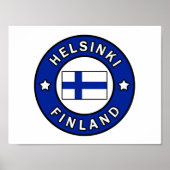 Helsinki Finland Poster (Voorkant)
