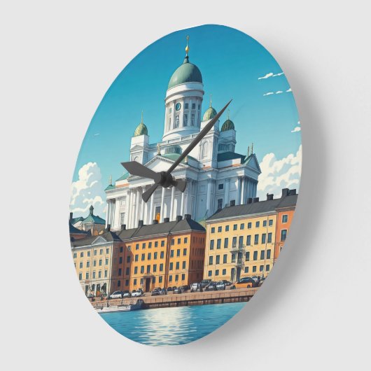 Helsinki Finland Reizen Grote Klok (Hoek)