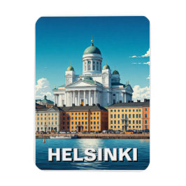 Helsinki Finland Reizen Magneet