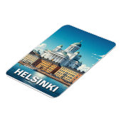 Helsinki Finland Reizen Magneet (Linkerzijde)