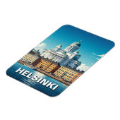 Helsinki Finland Reizen Magneet (Linkerzijde)