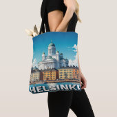 Helsinki Finland Reizen Tote Bag (Dichtbij)
