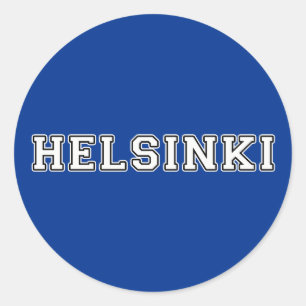 Helsinki Finland Ronde Sticker