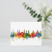 Helsinki Finland Skyline Briefkaart (Staand voorkant)