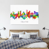 Helsinki Finland Skyline Canvas Afdruk (Insitu (Slaapkamer))