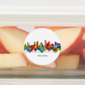 Helsinki Finland Skyline Labels (Aangebracht)