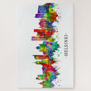 Helsinki Finland Skyline Legpuzzel