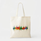 Helsinki Finland Skyline Tote Bag (Voorkant)
