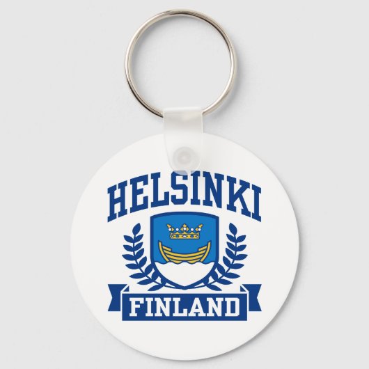 Helsinki Finland Sleutelhanger (Voorkant)