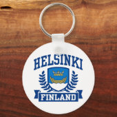 Helsinki Finland Sleutelhanger (Voorkant)
