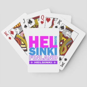 HELSINKI Finland Speelkaarten