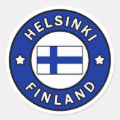 Helsinki Finland sticker (Voorkant)