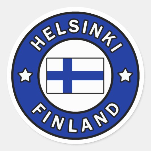 Helsinki Finland sticker (Voorkant)