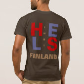 HELSINKI FINLAND T-SHIRT (Achterkant)