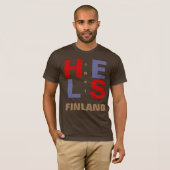 HELSINKI FINLAND T-SHIRT (Voorkant volledig)