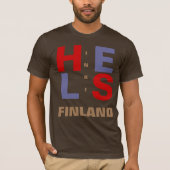 HELSINKI FINLAND T-SHIRT (Voorkant)