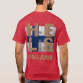 HELSINKI FINLAND T-SHIRT (Achterkant)
