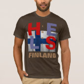 HELSINKI FINLAND T-SHIRT (Voorkant)
