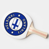 Helsinki Finland Tafeltennisbatje (Zijkant)
