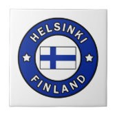 Helsinki Finland Tegeltje (Voorkant)