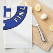 Helsinki Finland Theedoek (Quarter Fold)
