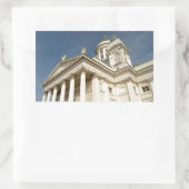 Helsinki Finland Tuomiokirkko - Lutherse kathedraa Rechthoekige Sticker (Tas)