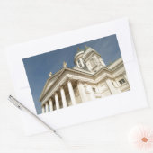 Helsinki Finland Tuomiokirkko - Lutherse kathedraa Rechthoekige Sticker (Envelop)