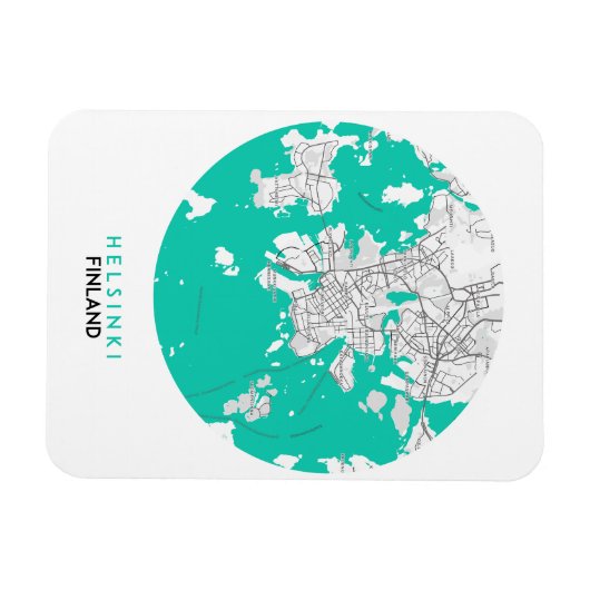 HELSINKI-GEHEUGEN MAGNEET (Horizontaal)