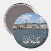Helsinki Harbour magneet (Voorkant / Achterkant)