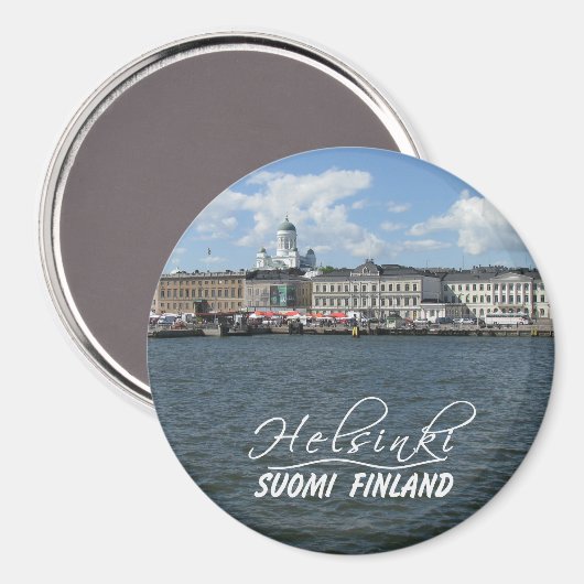 Helsinki Harbour magneet (Voorkant / Achterkant)